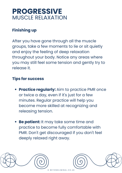 Progressive Muscle Relaxation - Image 2
