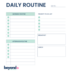Simple Daily Planner | Beyond Liminal