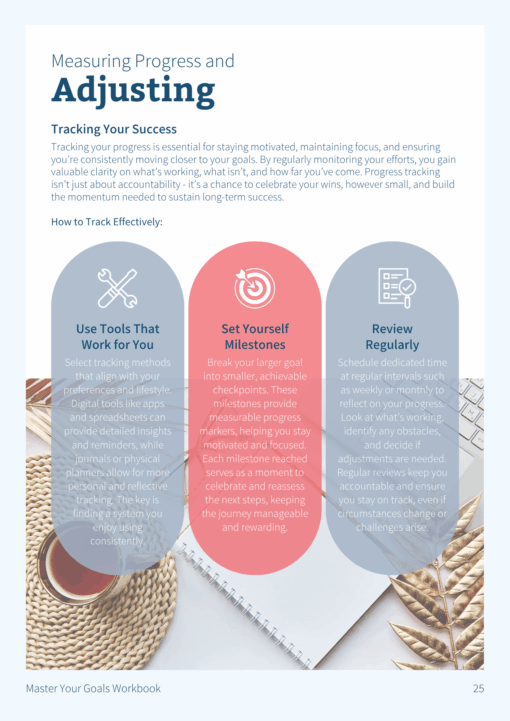 Goal Setting Wookbook Using the SMART Goals Framework - Image 5