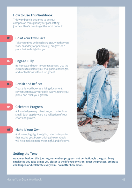 Goal Setting Wookbook Using the SMART Goals Framework - Image 2
