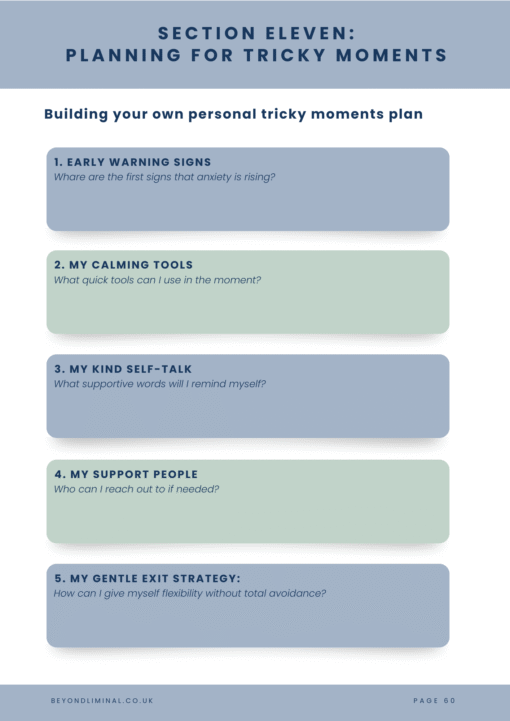 Manage Anxiety | An Occupational Therapy Approach With Practical Tools for Calming Your Mind and Body - Image 8