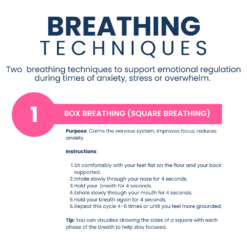 Calming breathing techniques